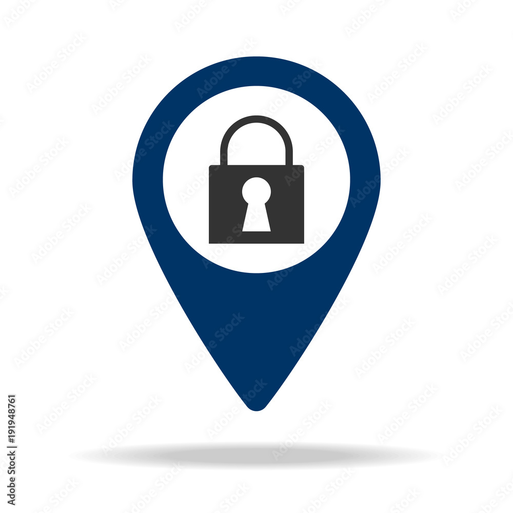 forbidden place in blue map pin icon. Element of map point for mobile concept and web apps. Icon for website design and development, app development. Premium icon forbidden place in blue map pin icon. Element of map point for mobile concept and web apps. Icon for website design and development, app development. Premium icon
