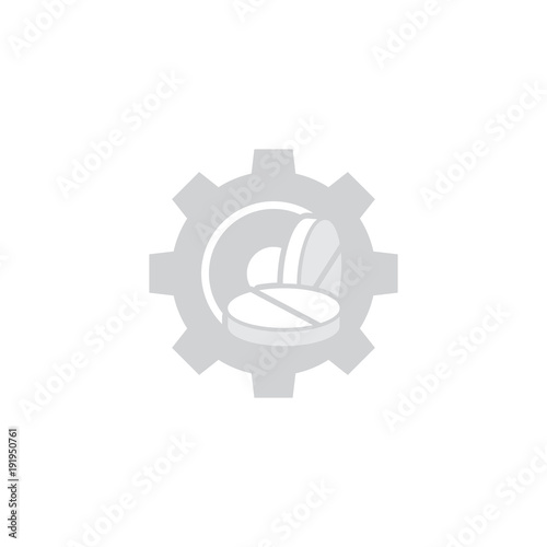 Medicine Gear Logo Icon Design