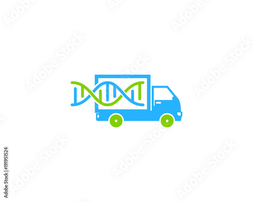Delivery Dna Icon Logo Design Element