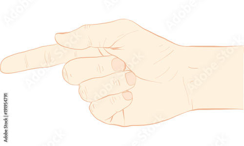 hand action vector