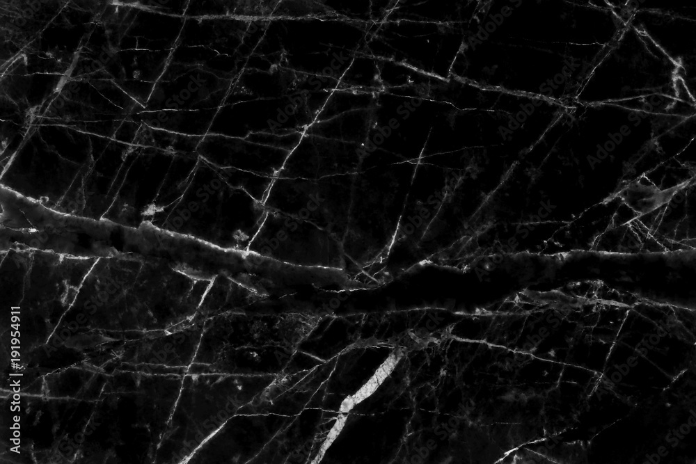 Black marble texture in natural pattern with high resolution for background and design art work. Black granite stone floor.
