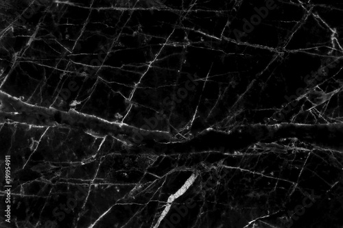 Black marble texture in natural pattern with high resolution for background and design art work. Black granite stone floor.