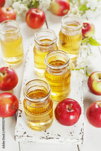 Fresh apple juice