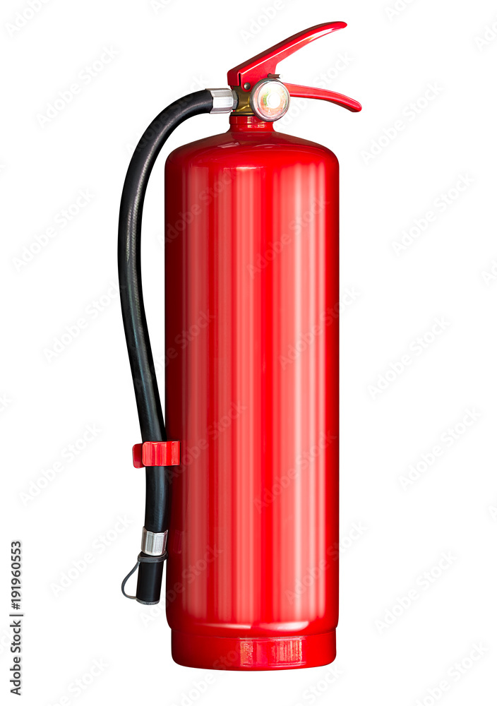 Fototapeta premium Fire extinguisher isolated