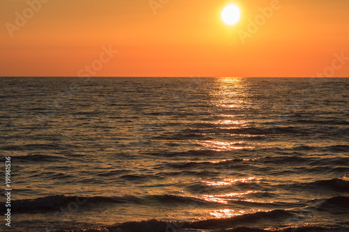 Sunset on the sea © Aleksei Serov