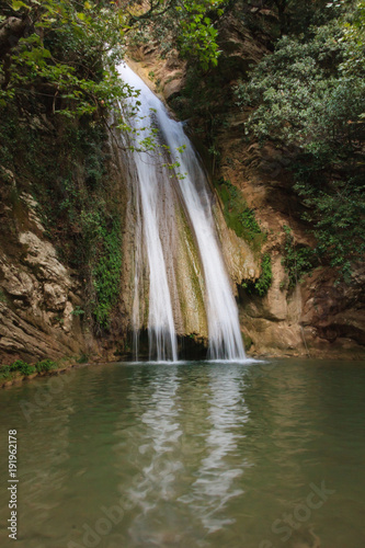 Neda waterfall, Greece
