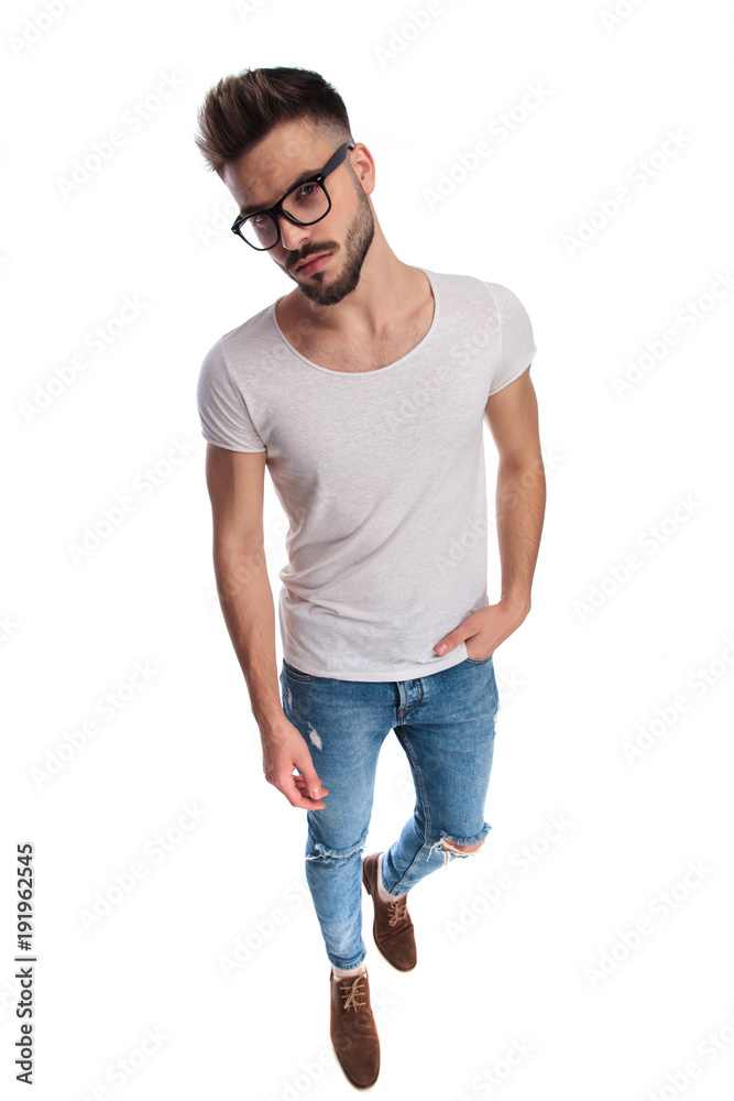 full body picture of a man with hand in pocket full body picture of a man with hand in pocket