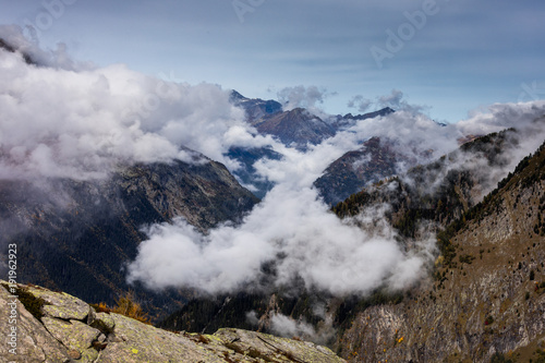 Die wunderbare Bergwelt des Wallis im Herbst © EinBlick