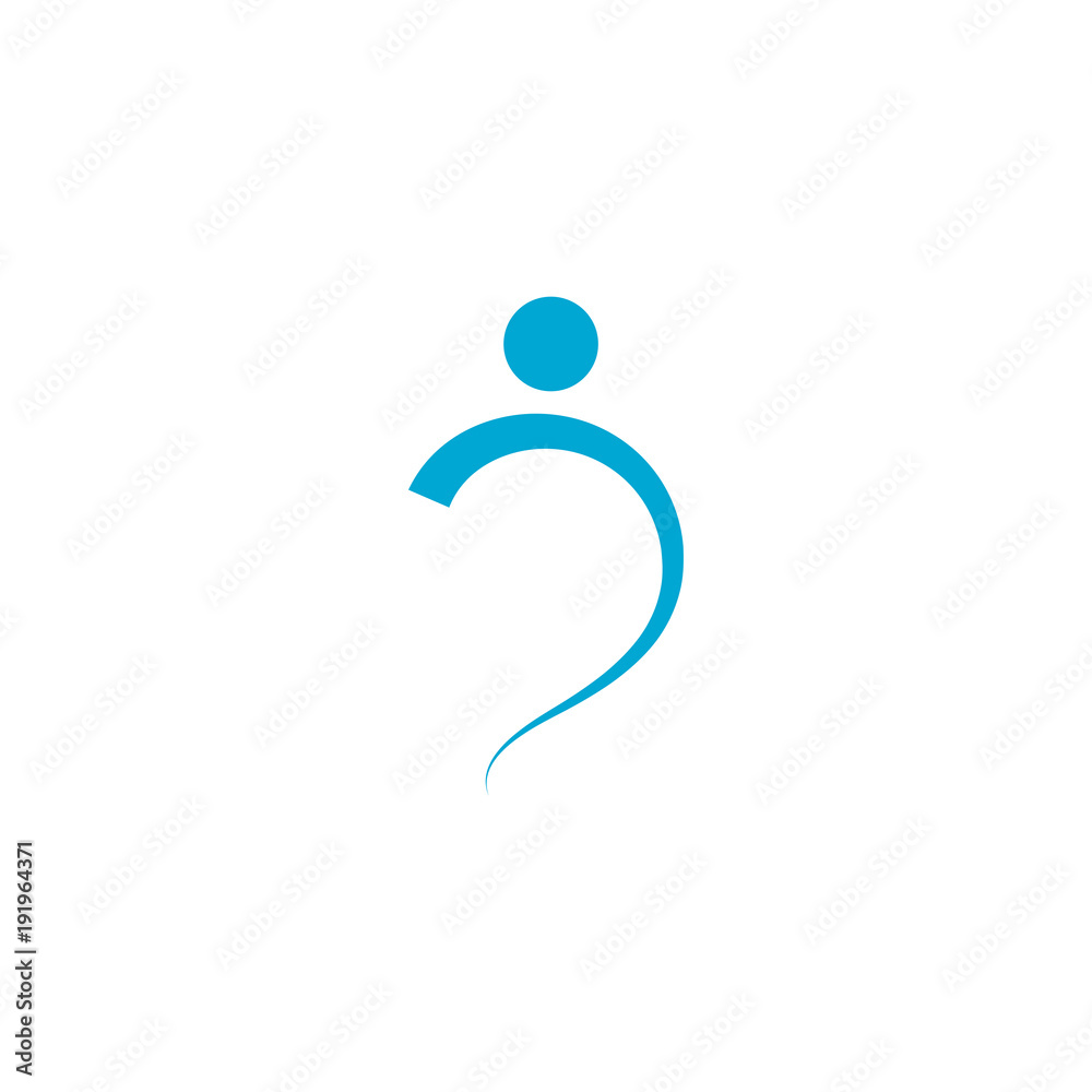 Happy fun people, healthy life logo, icon design Happy fun people, healthy life logo, icon design