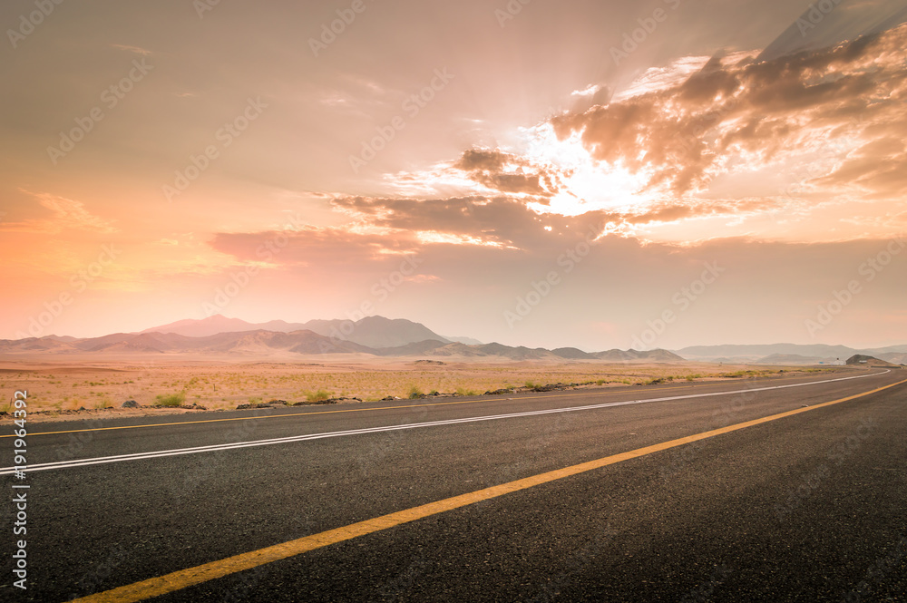 Arabian desert Highway