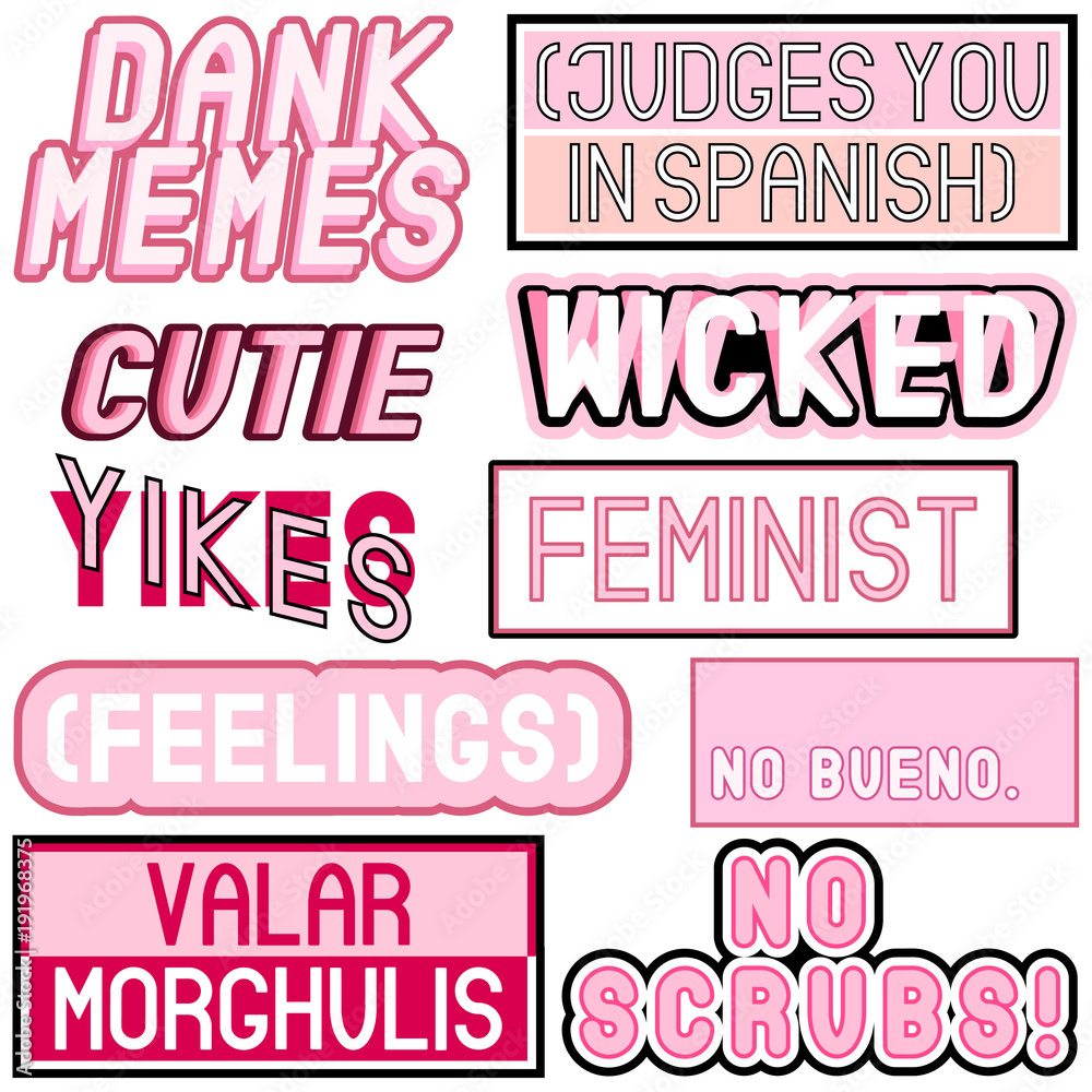 Vector Set Of Phrases Words no Bueno translation no Good In