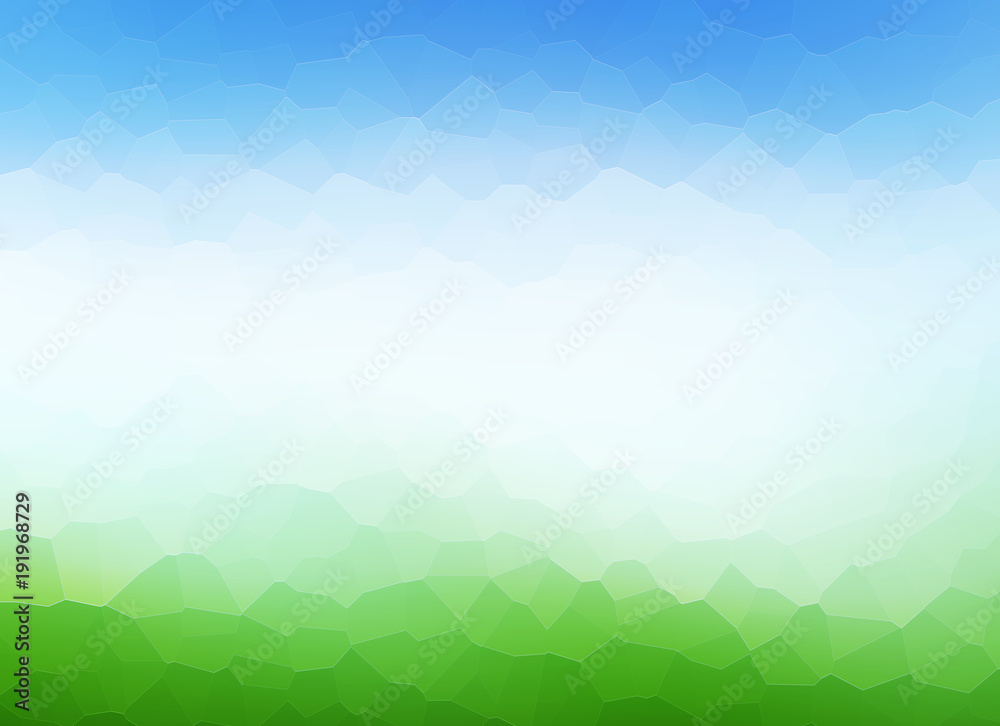 Obraz premium Blue and green abstract glass texture background or pattern