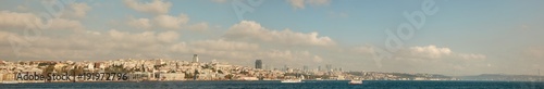 Beautiful panoramic view of the city of Istanbul © artjazz