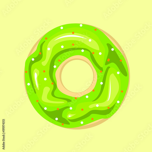 St. Patrick donut