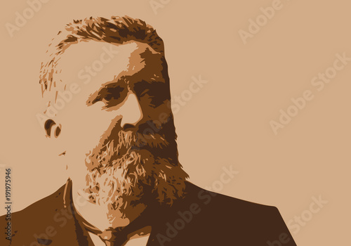 Jaurès - politique - portrait - personnage célèbre - socialiste - Jean Jaurès - homme politique