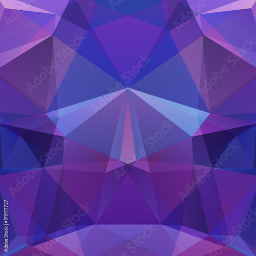 Abstract geometric style purple background. Vector illustration