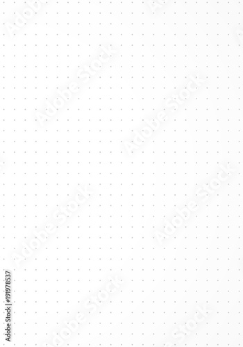 Dotted paper background. Simple sheet illustration backdrop