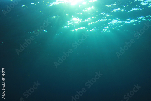 Underwater blue background © Richard Carey