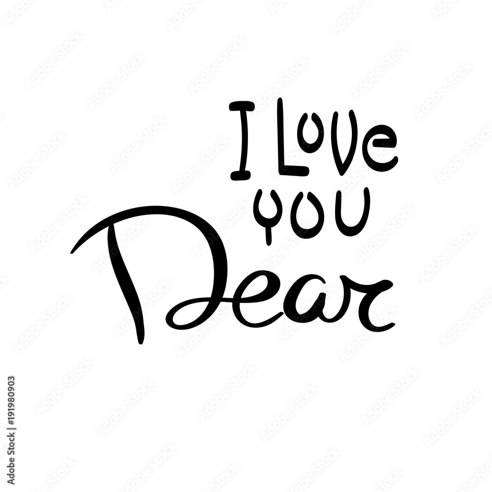 Obraz premium Hand drawn vector lettering phrase. Modern motivating calligraphy decor for wall, poster, prints, cards, t-shirts and other