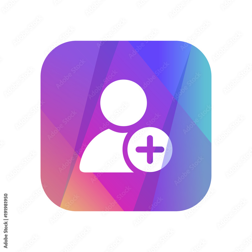 Multi-Color App Button Multi-Color App Button