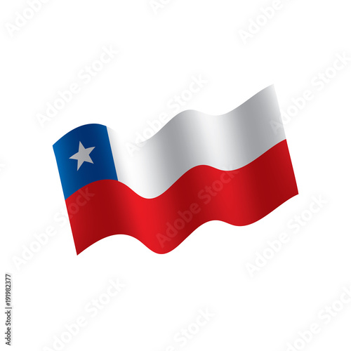 Free Download Chile flag, vector illustration - GFXLoad