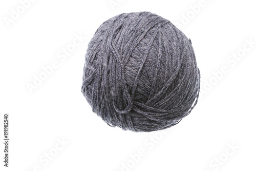 Dark gray woolen ball