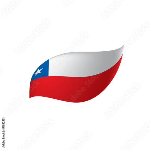 Free Download Chile flag, vector illustration - GFXLoad