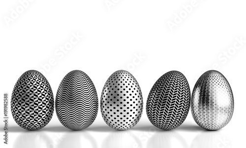 steel easter eggs
