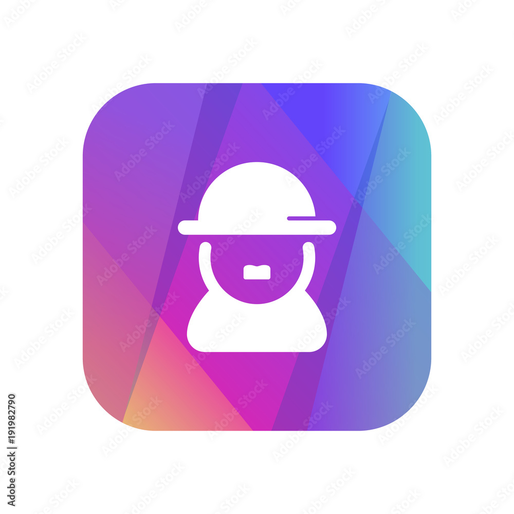 Multi-Color App Button Multi-Color App Button