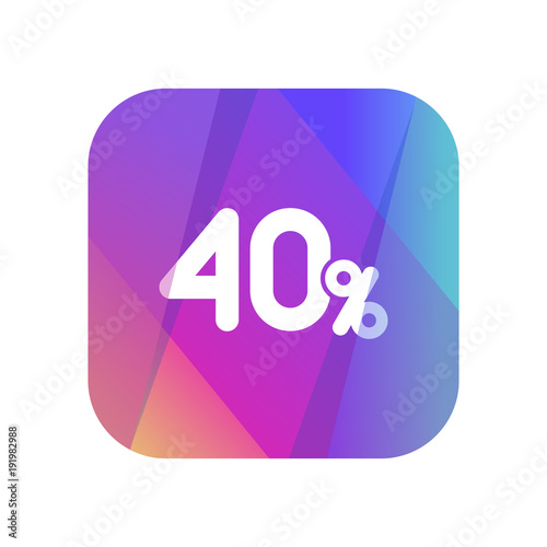 Multi-Color App Button