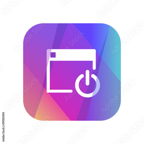 Multi-Color App Button