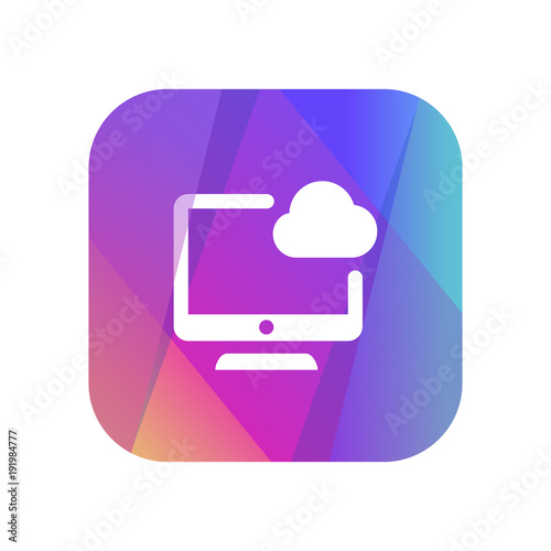 Multi-Color App Button