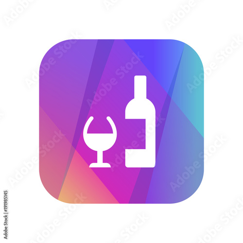 Multi-Color App Button