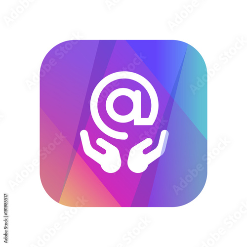 Multi-Color App Button