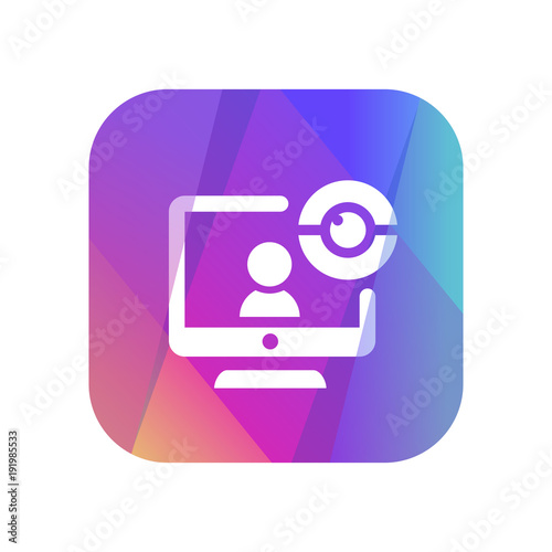 Multi-Color App Button