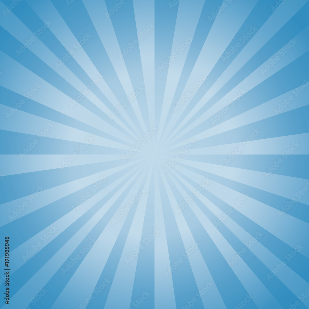 Abstract soft Blue rays background. Vector Abstract soft Blue rays background. Vector