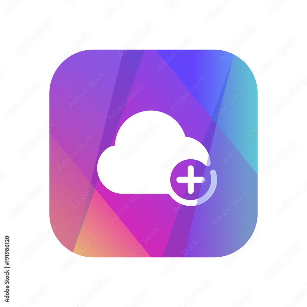 Multi-Color App Button Multi-Color App Button