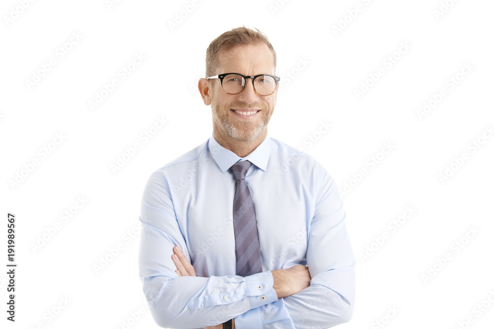 Happy businessman portrait Happy businessman portrait