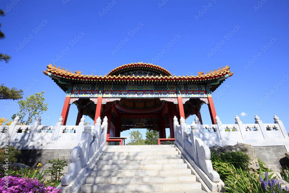Obraz premium Ancient Chinese architecture