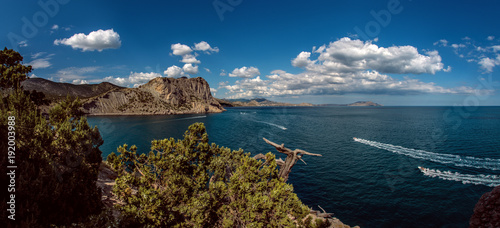 Beauty nature sea landscape Crimea