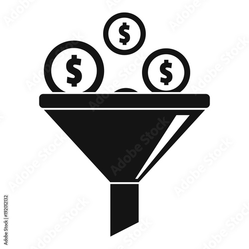 Investment icon. Simple illustration of investment vector icon for web