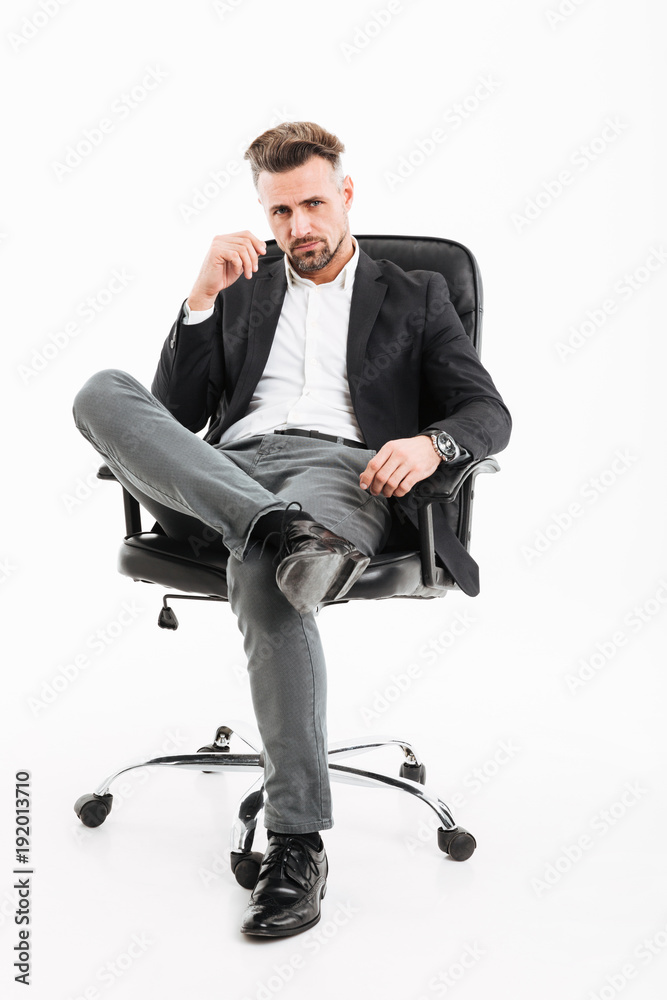 Portrait of a serious young mature businessman Portrait of a serious young mature businessman