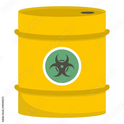 Barrel icon. Cartoon illustration of barrel vector icon for web