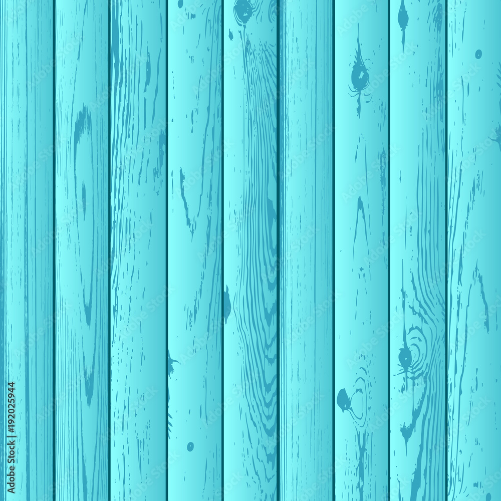 Naklejka premium blue azure wood texture background