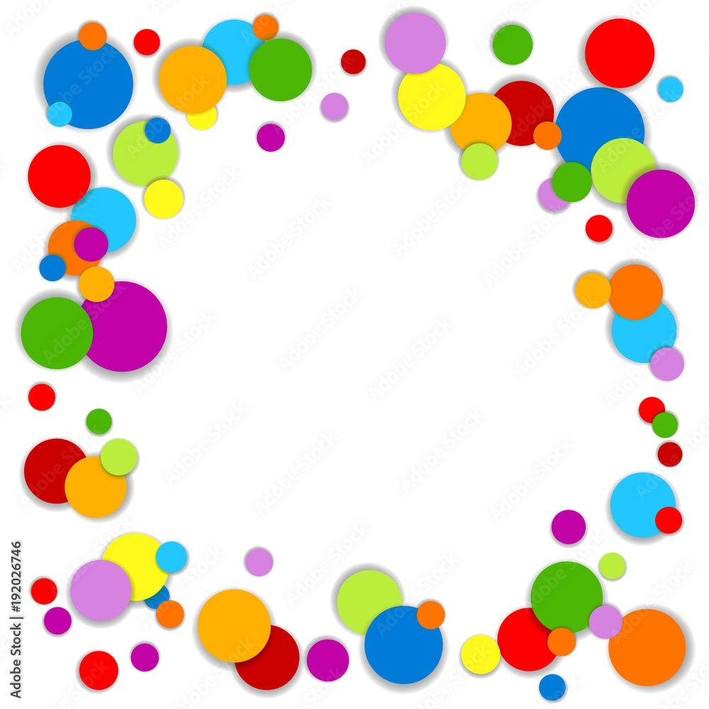 Fun circle border Fun circle border