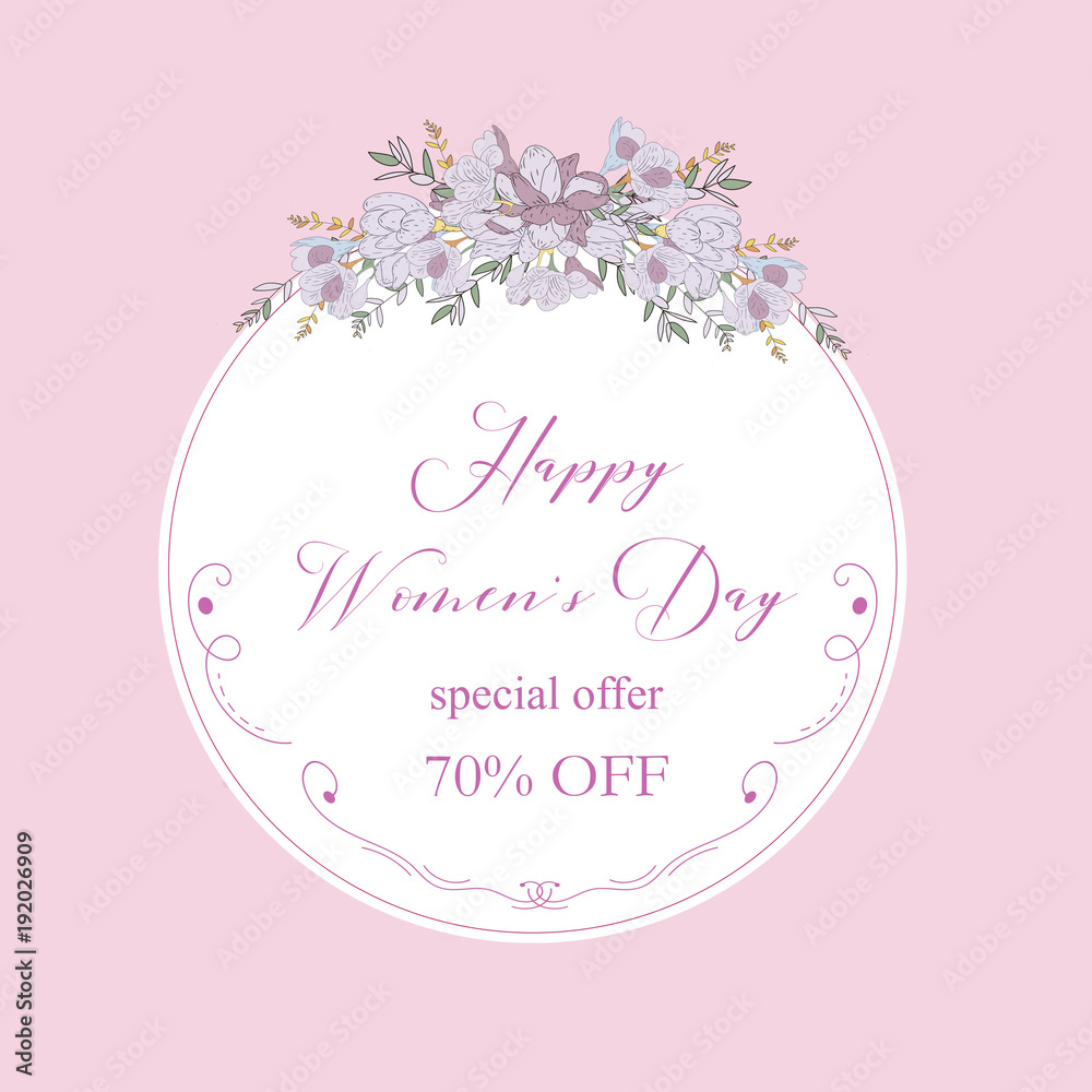 Womans Day collection sale banners.Sale Discount 8 March Happy Women s Day poster. Eighth March gift card. Spring Holiday Sale. Futuristic, promotion design. Advertising, Marketing, greeting cards Womans Day collection sale banners.Sale Discount 8 March Happy Women s Day poster. Eighth March gift card. Spring Holiday Sale. Futuristic, promotion design. Advertising, Marketing, greeting cards
