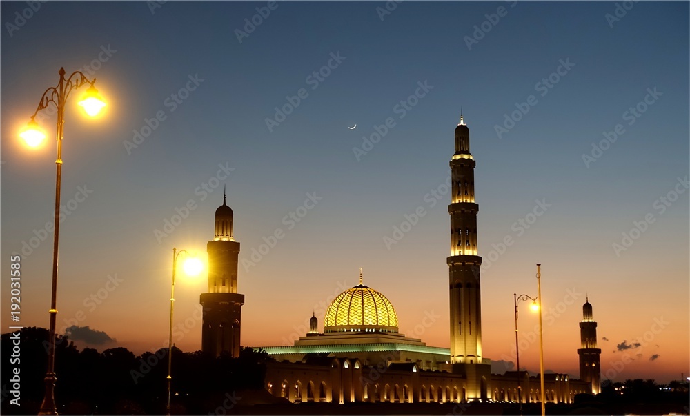 Cécile Patry-Morel, Sultanat d'Oman, Mascate, Grande Mosquée Sultan Qaboos