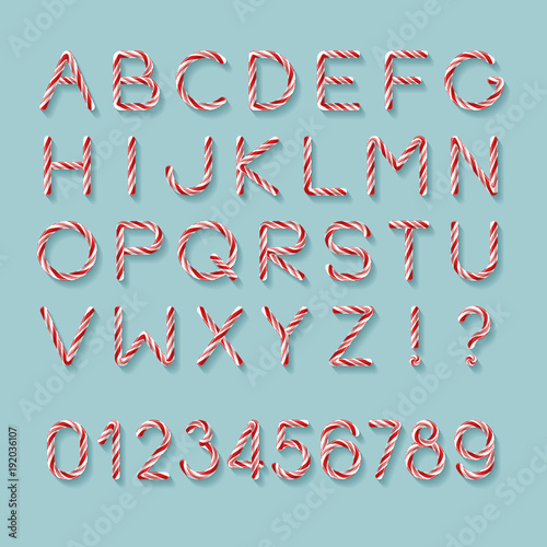 Candy Cane Font.