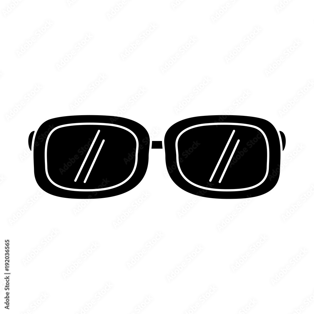 sunglasses fashion summer accessory trendy vector illustration black and white design sunglasses fashion summer accessory trendy vector illustration black and white design