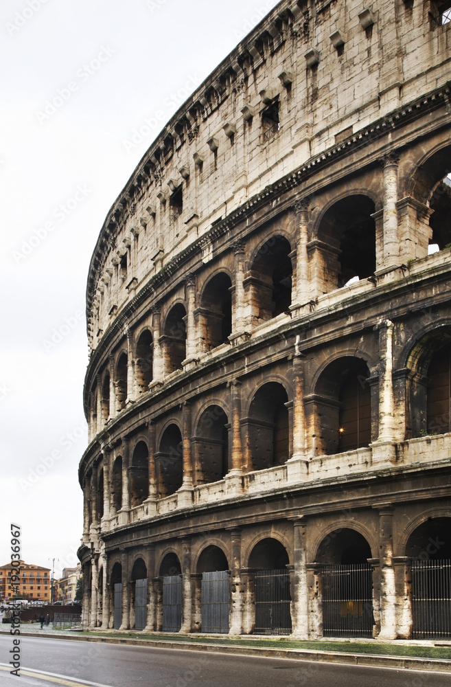 Colosseum  (Coliseum) - Flavian Amphitheatre in Rome. Italy